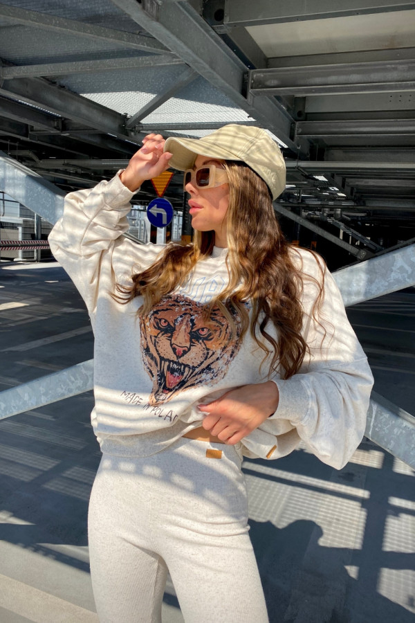 Bluza damska oversize ROAR - len 5