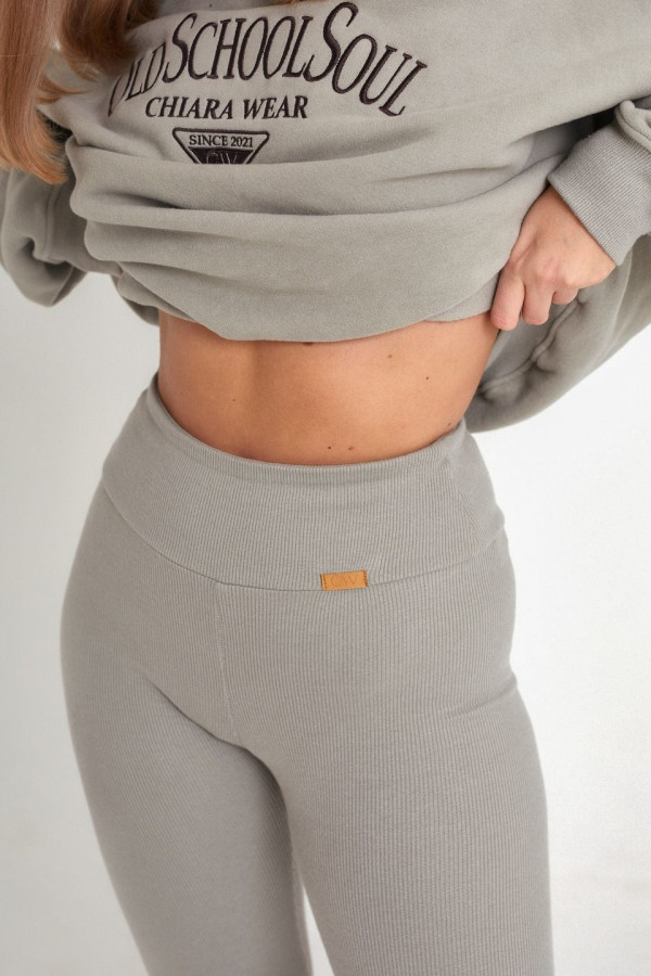 Legginsy push-up OLIVE - oliwkowy 3