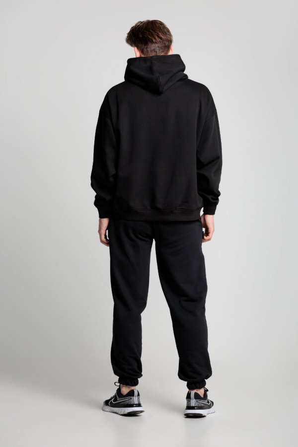 Bluza męska hoodie CHERRY - czarny 2