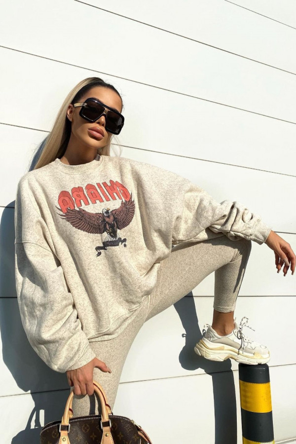 Bluza damska oversize EAGLE - len 5