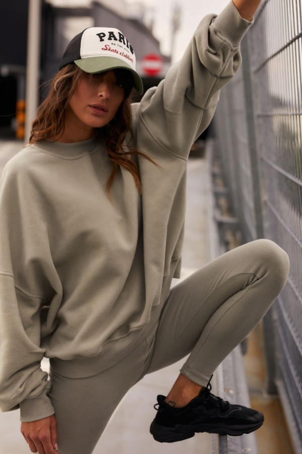 Legginsy push-up OLIVE - oliwkowy 6