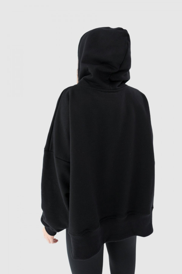 Bluza damska kaptur APRES SKI - czarny 6