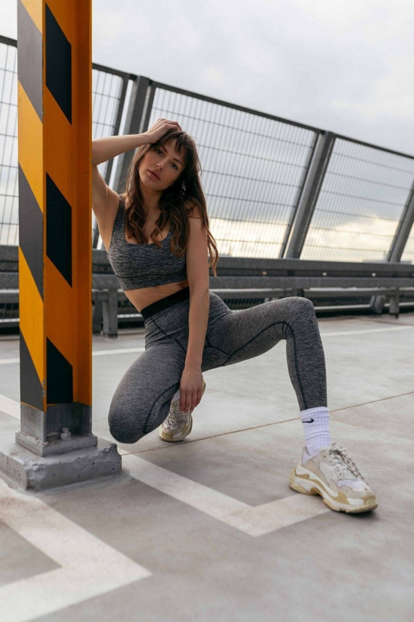 Legginsy PENNY - szare 4