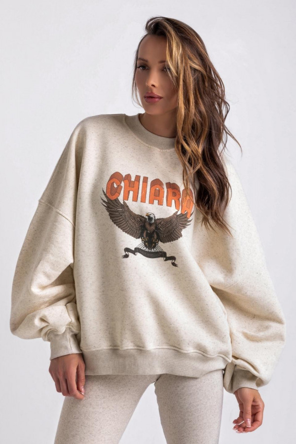 Bluza damska oversize EAGLE - len 1