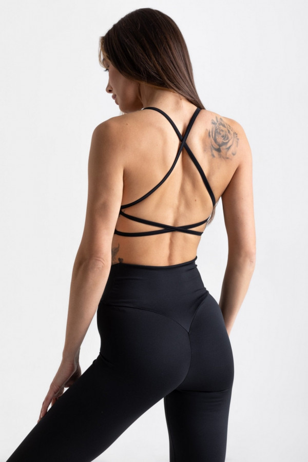 2GATUNEK Legginsy X push-up - czarny 4