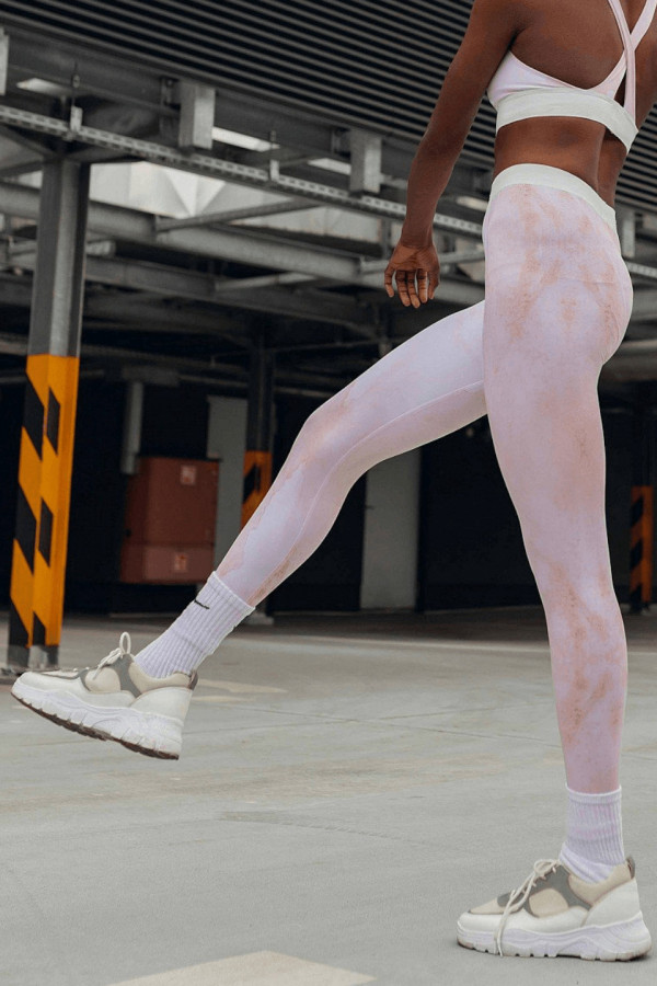 Legginsy PENNY - marmur