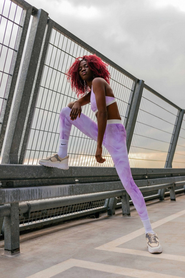 Legginsy PENNY - fioletowy 3