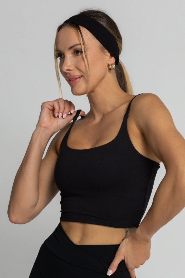 Top sportowy ZEN - czarny