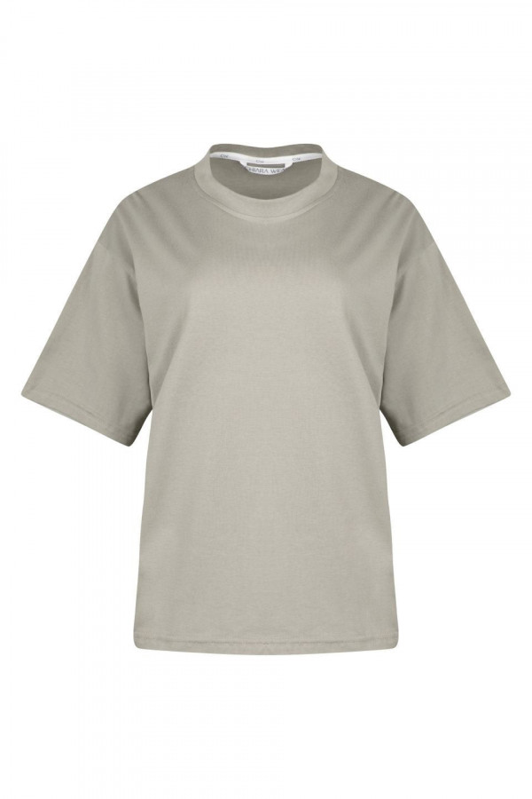 T-shirt oversize OLIVE - oliwkowy 5