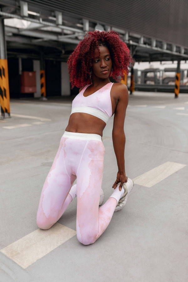 Legginsy PENNY - marmur 3
