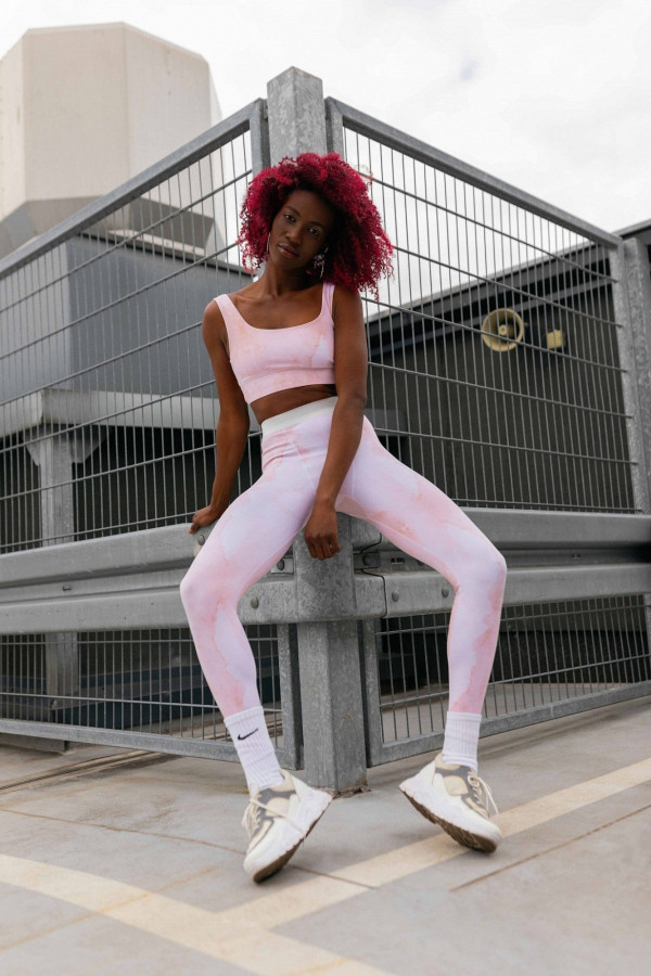 Legginsy PENNY - marmur 1