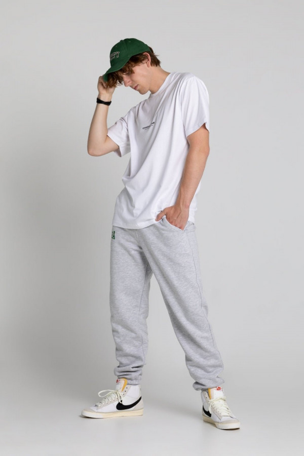 T-shirt bawełna z recyklingu oversize INTUITION - biały 5