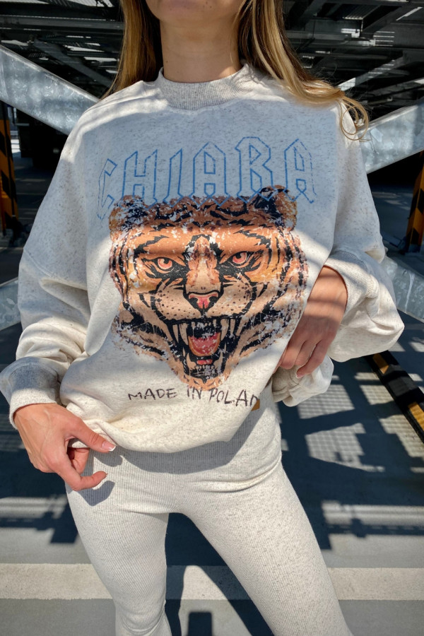 Bluza damska oversize ROAR - len 4
