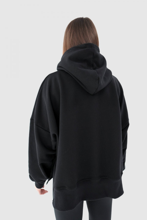 Bluza damska kaptur APRES SKI - czarny 3