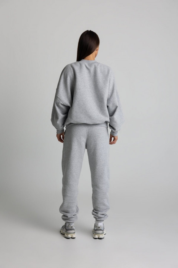 Spodnie dresowe joggery damskie CHIARA - szary 3