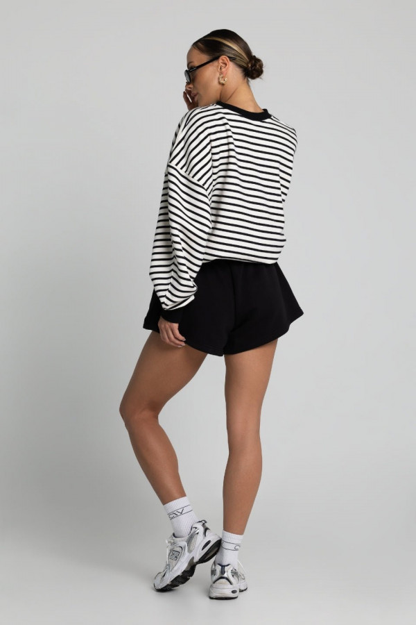 Bluza oversize CIAO CHIARA - paski 1