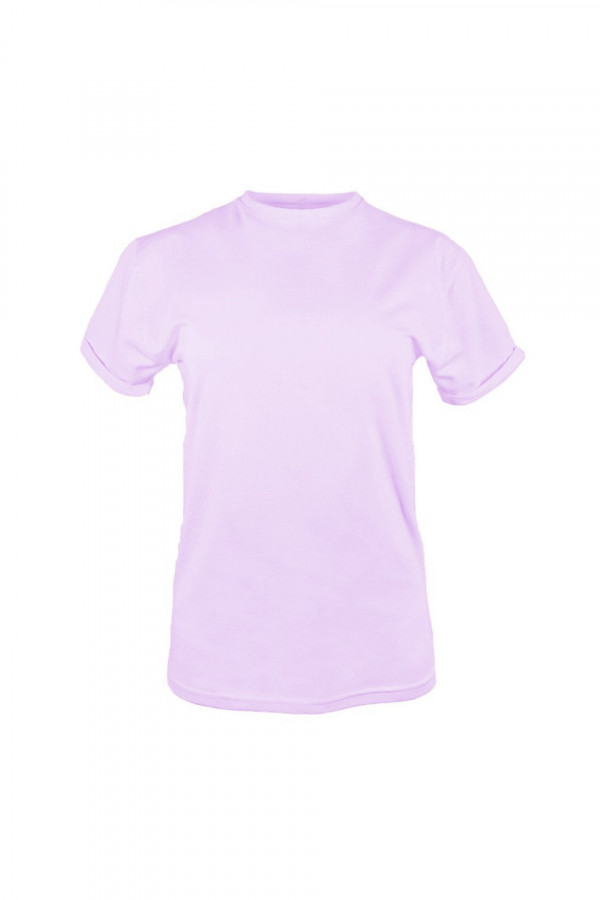 T-shirt damski BASIC - fioletowy 3